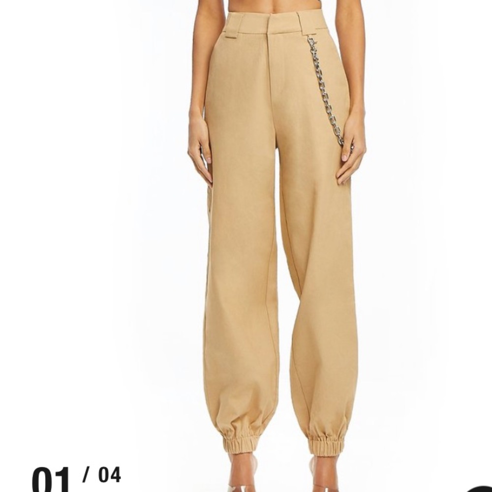 I.AM.GIA tan Corbin pant